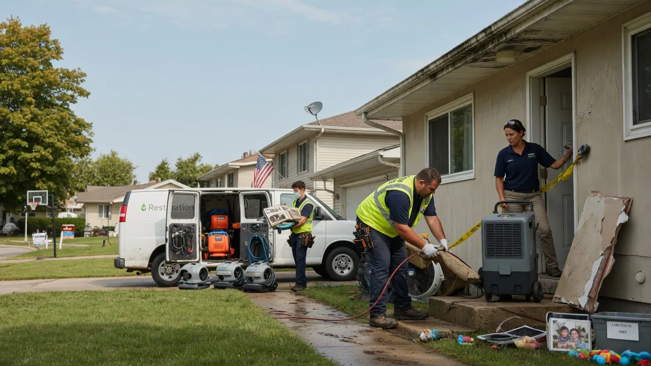 Water Damage Restoration in Hope, KS near me